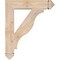 Ekena Millwork Funston Arts & Crafts Smooth Bracket, Douglas Fir, 3 1/2"W x 20"D x 24"H BKT04X20X24FST03SDF - alternate 3